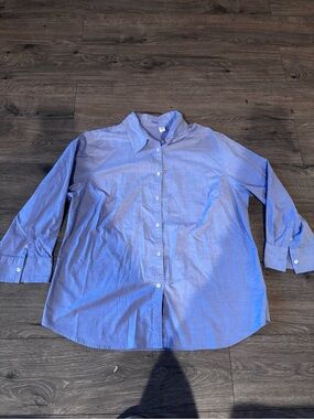 Izod Sky Blue Button-Down Shirt